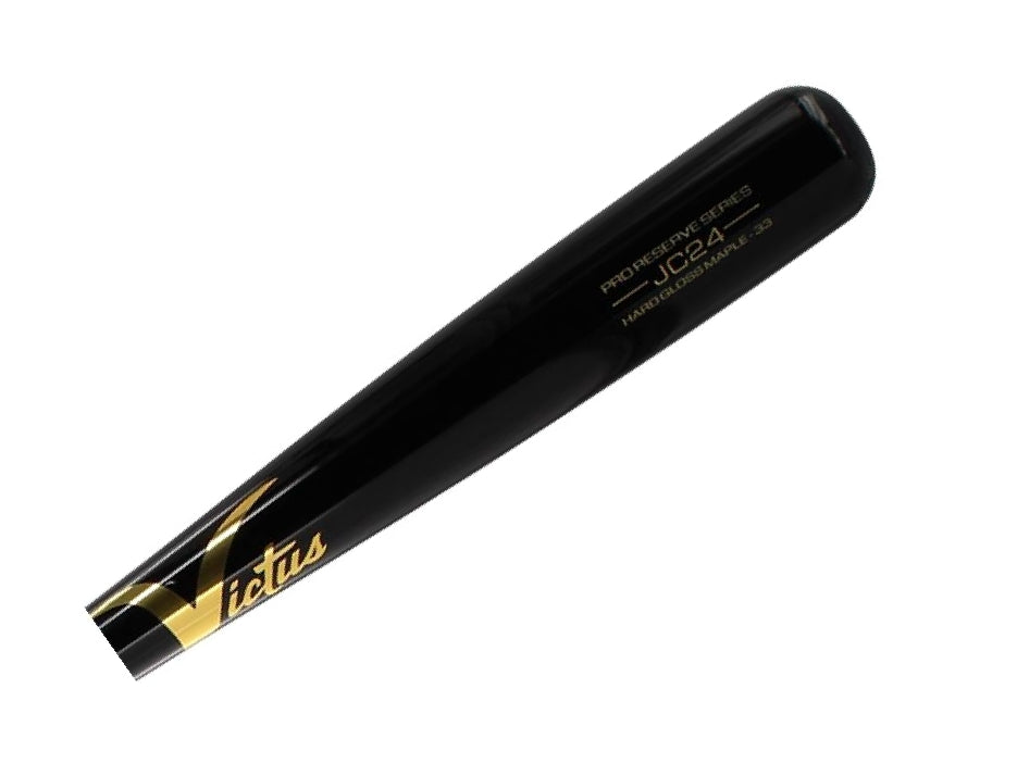 Victus JC24 Pro Reserve Maple Bat - Matte Black/Black