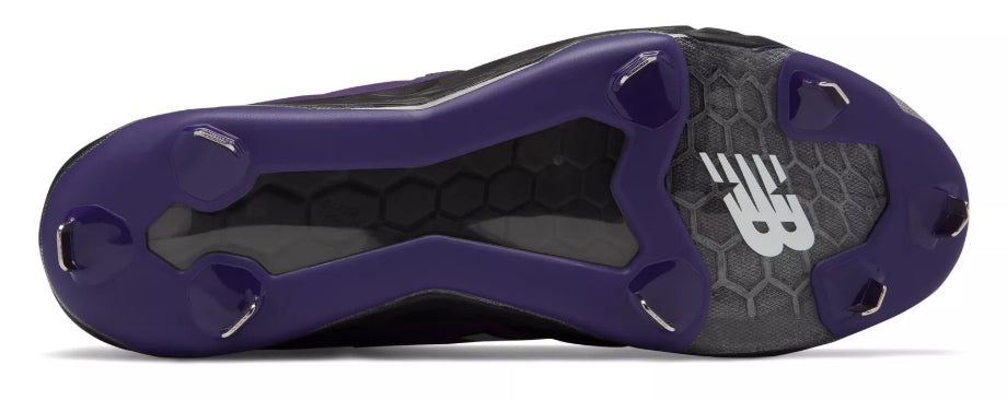 New Balance - Black/Purple Low-Cut L3000v4 Metal Spikes (L3000BP4)