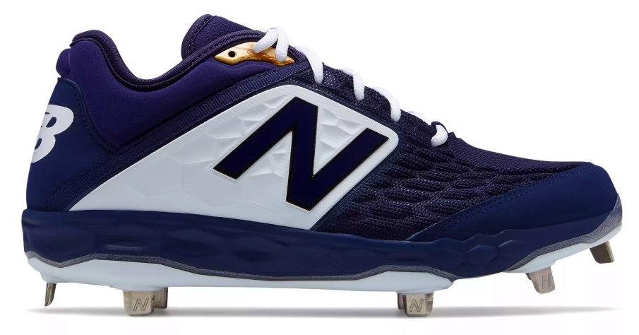 New Balance - Navy/White Low-Cut L3000v4 Metal Spikes (L3000TN4)