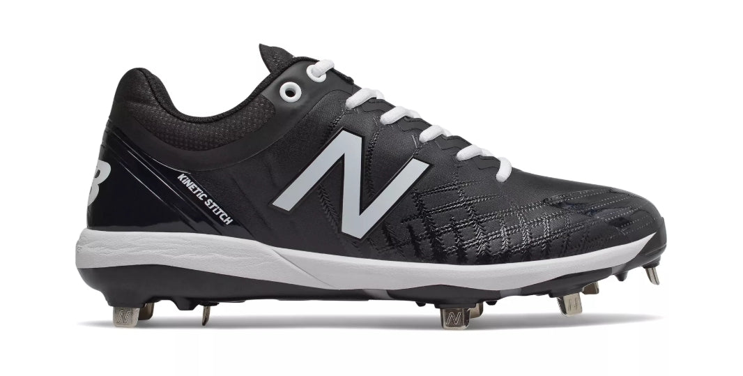 New Balance 4040v5 Metal Spikes - Black/White (L4040BK5)