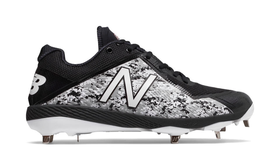 New Balance - Black Pedroia 4040v4 Baseball Spikes (L4040PK4)