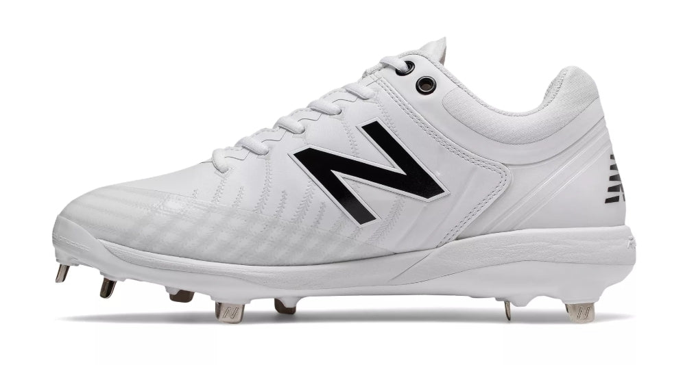 New Balance 4040v5 Metal Spikes - White/Black (L4040TW5)