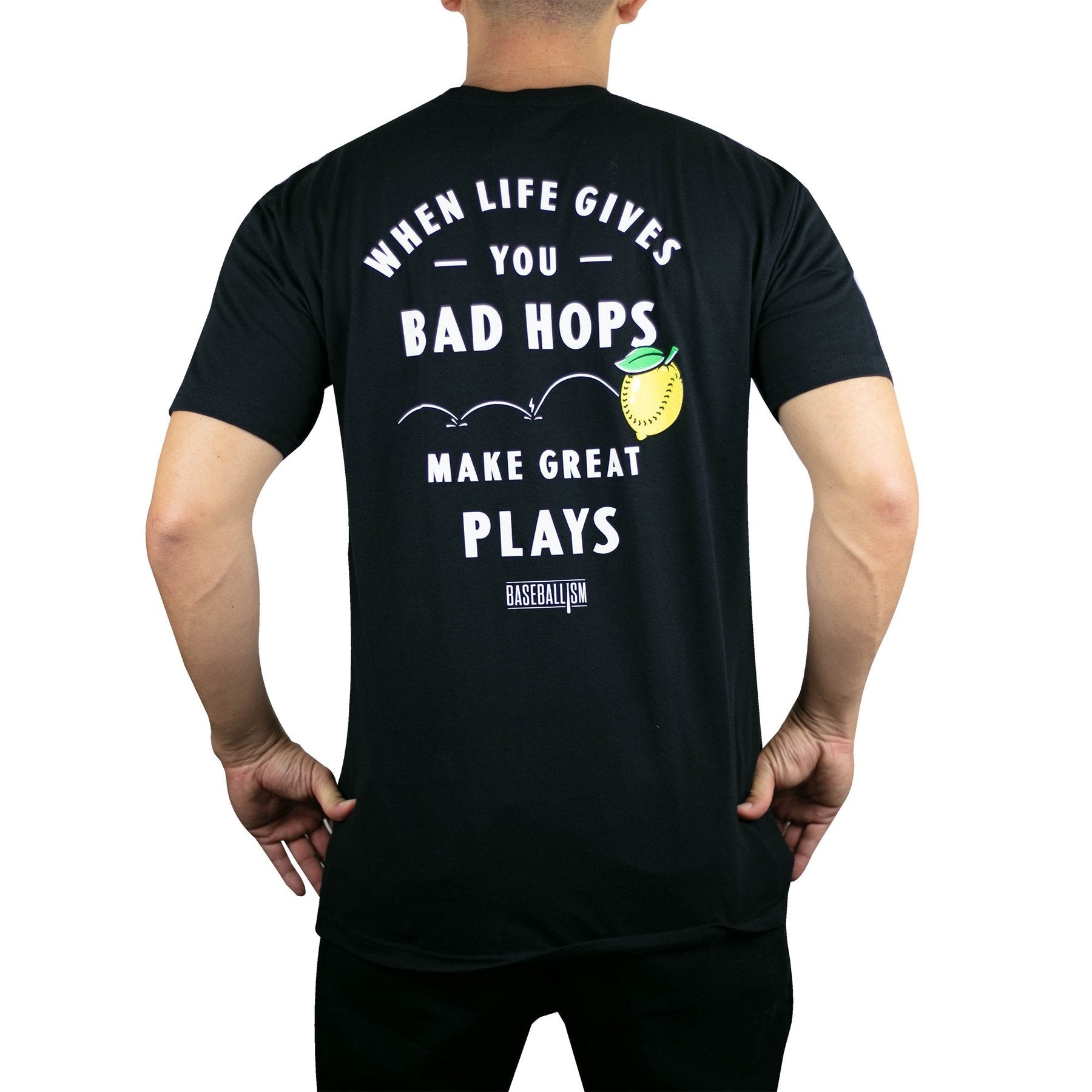 Baseballism - Lemonade 2.0 Black T-Shirt (Men's)