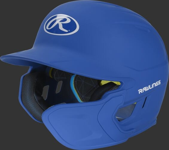 Rawlings Mach Batting Helmet W/ EXT Flap - Royal (MACHEXTR)