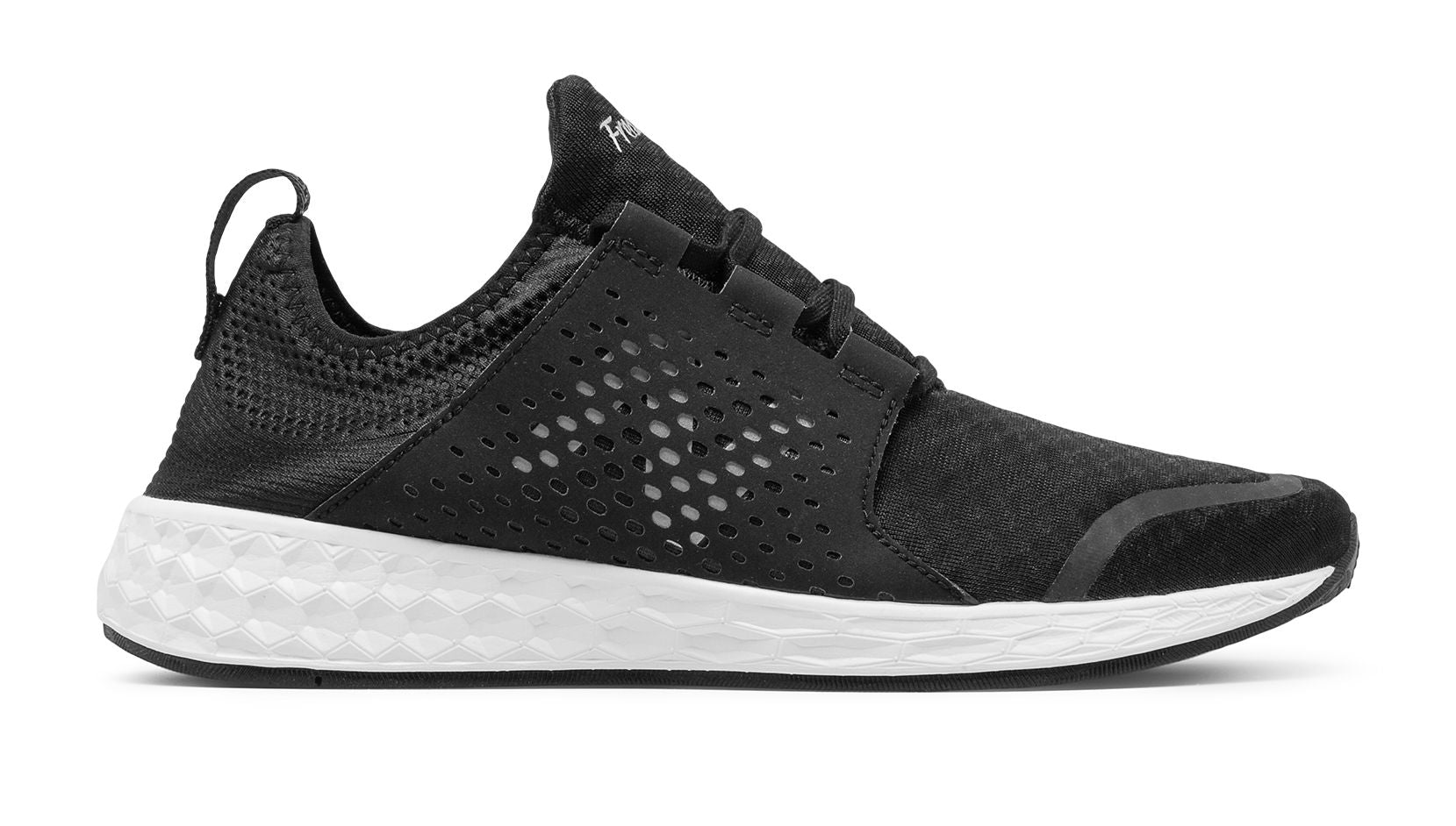 New Balance - Black/White Fresh Foam Running Shoes (MCRUZBK)