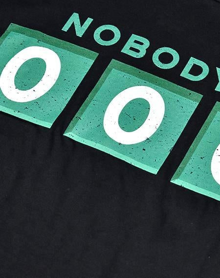 Baseballism - Nobody's Perfect - Black T-Shirt (Men's)