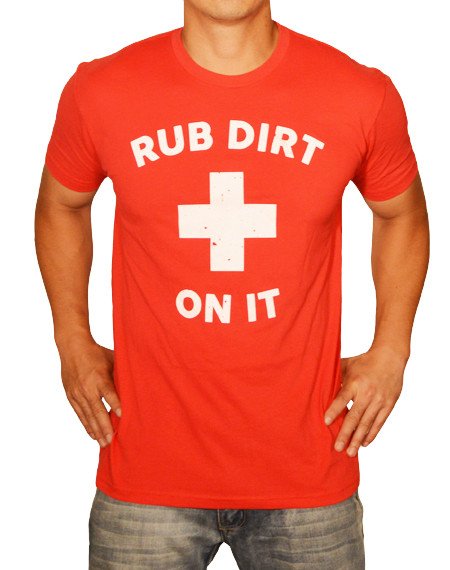 Baseballism Rub Dirt On It T-Shirt (Men's)