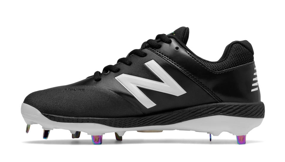 New Balance - Women's Black/White Fastpitch Spikes (SMFUSEK1)