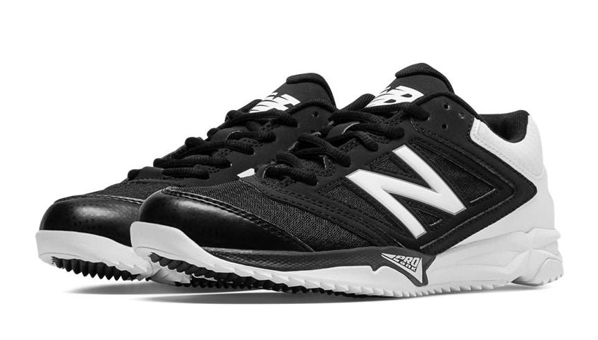 New Balance ST4040B1 Black/White Women's Fastpitch Turf Shoes