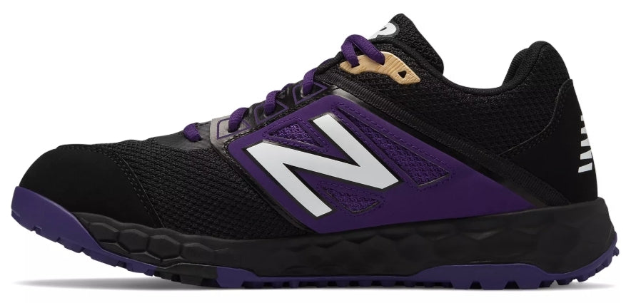 New Balance - Black/Purple Fresh Foam T3000v4 Men's Turfs (T3000BP4)