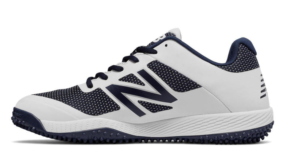New Balance - Navy/White 4040v4 Baseball Turf Shoes (T4040TN4)
