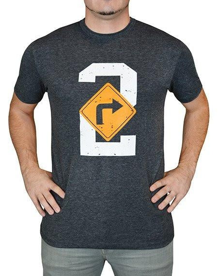 Baseballism Turn 2 Grey T-Shirt (Men's)
