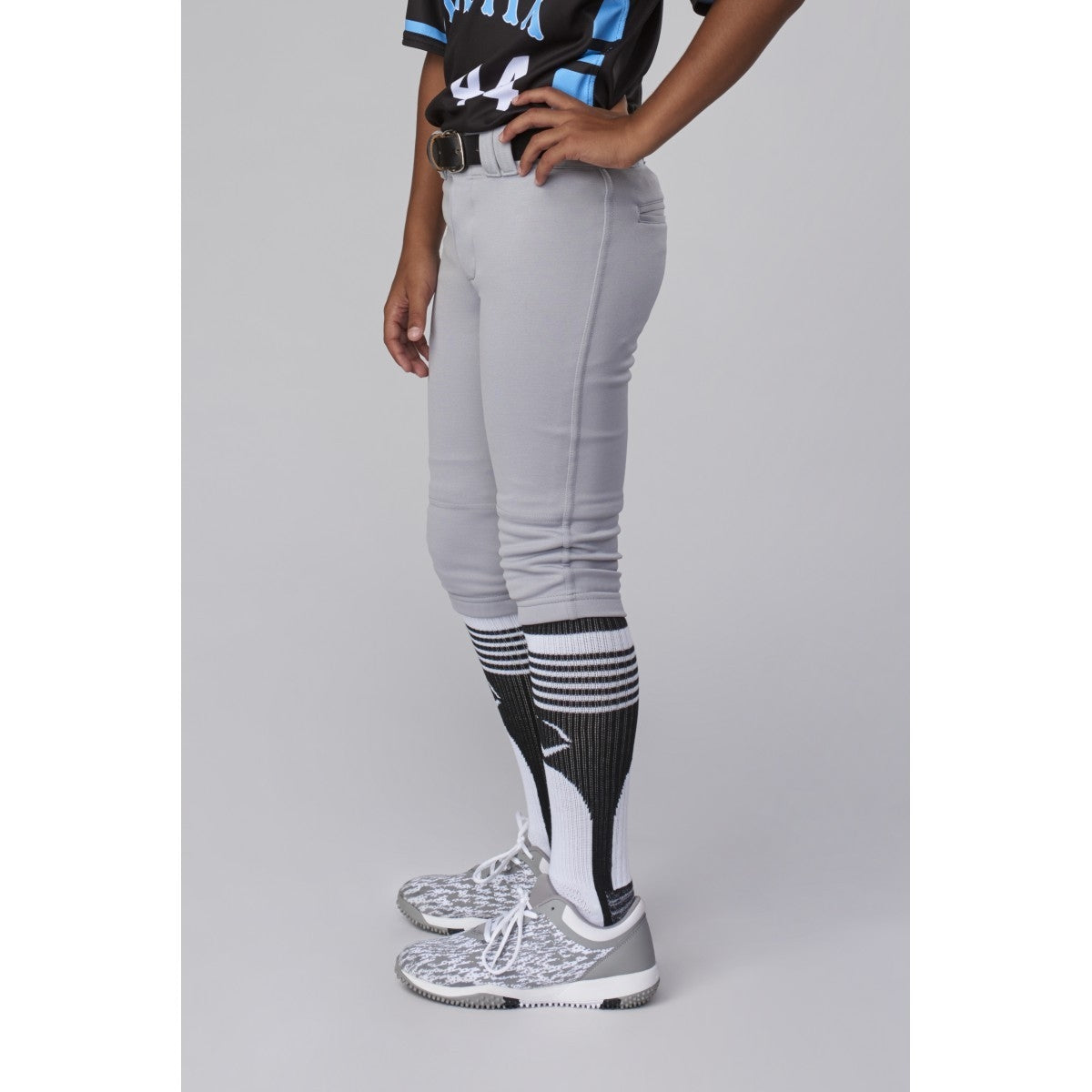 Evoshield Salute Youth Gray Knicker Baseball Pants: WB6000602