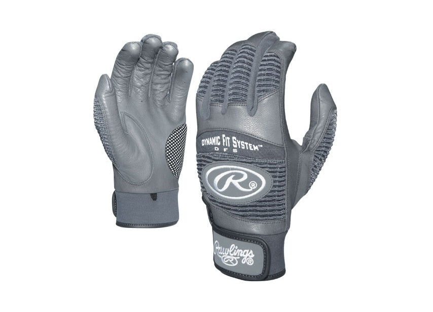 Rawlings Adult Workhorse 950 Series Batting Glove - Grey