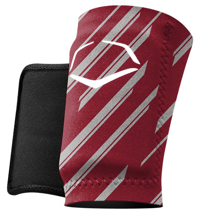 EvoShield Protective Wrist Guard - Maroon Speed Stripe