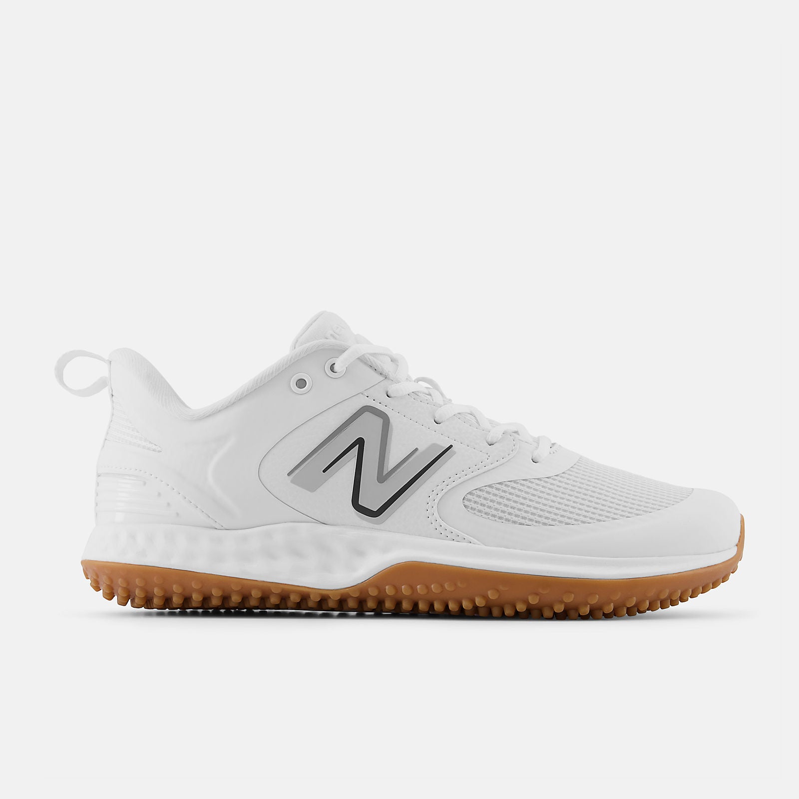 New Balance White T3000v6 Turf Shoes