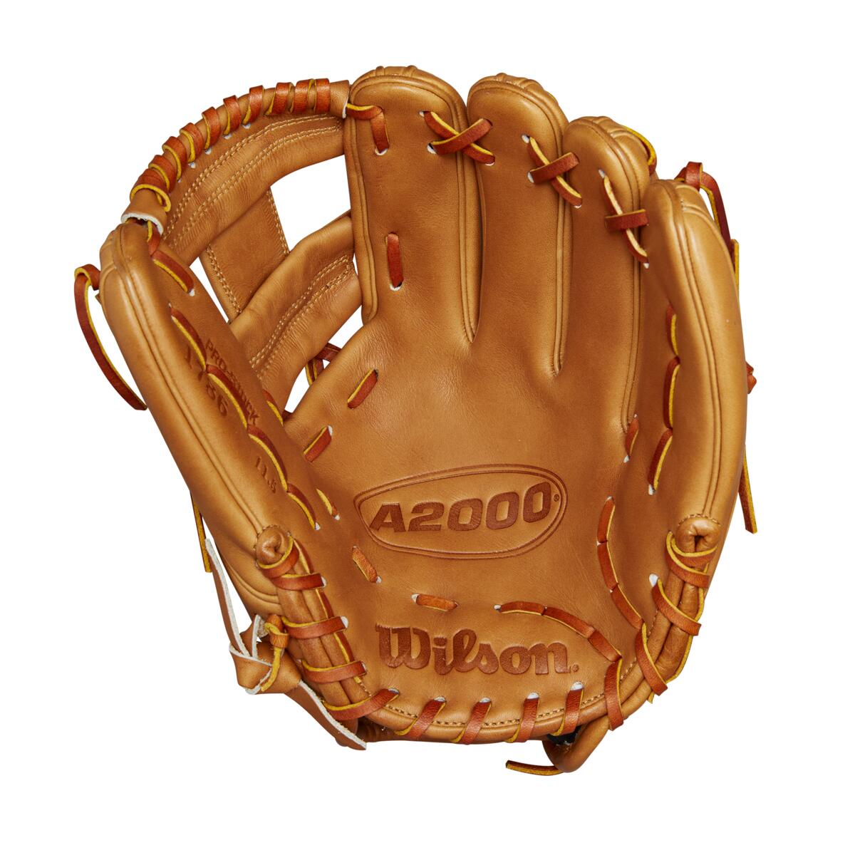 Wilson 2024 Glove Day Series Saddle Tan A2000 1786 11.5” Infield Baseball Glove: WBW102073115
