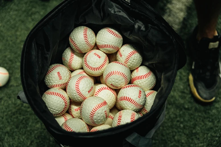 MARV DIMPLE FOAM SUNKEN SEAM® PITCHING MACHINE BASEBALLS
