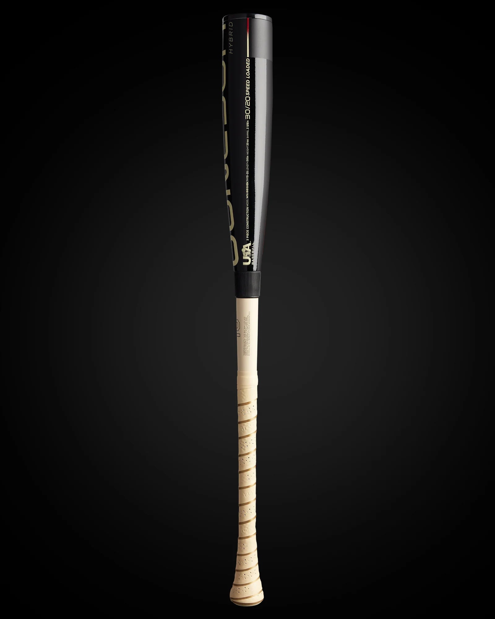 2025 Warstic Bonesaber Hybrid Black Cobra -10 USA Baseball Bat: MBBSH25UBBK10