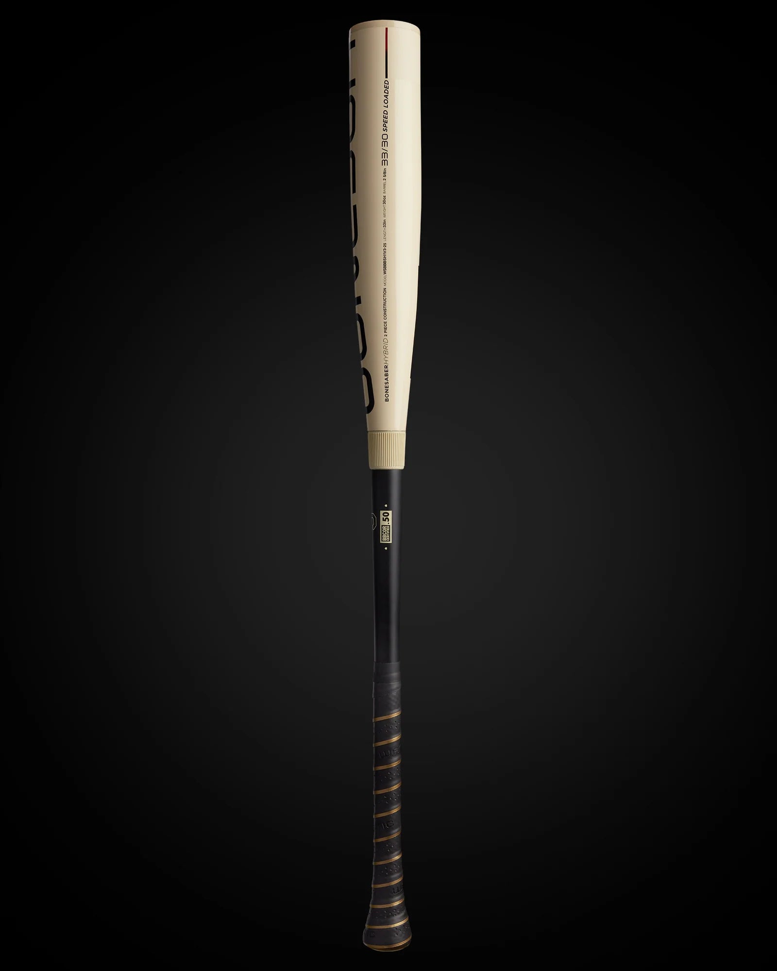 2025 Warstic Bonesaber Hybrid BBCOR Baseball Bat: MBBSRHB25WH3