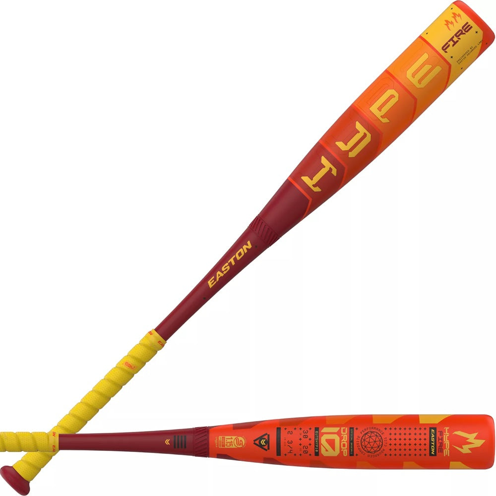 2025 Easton Hype Fire Junior Big Barrel 2 3/4" (-10) USSSA: EJB5HYP10