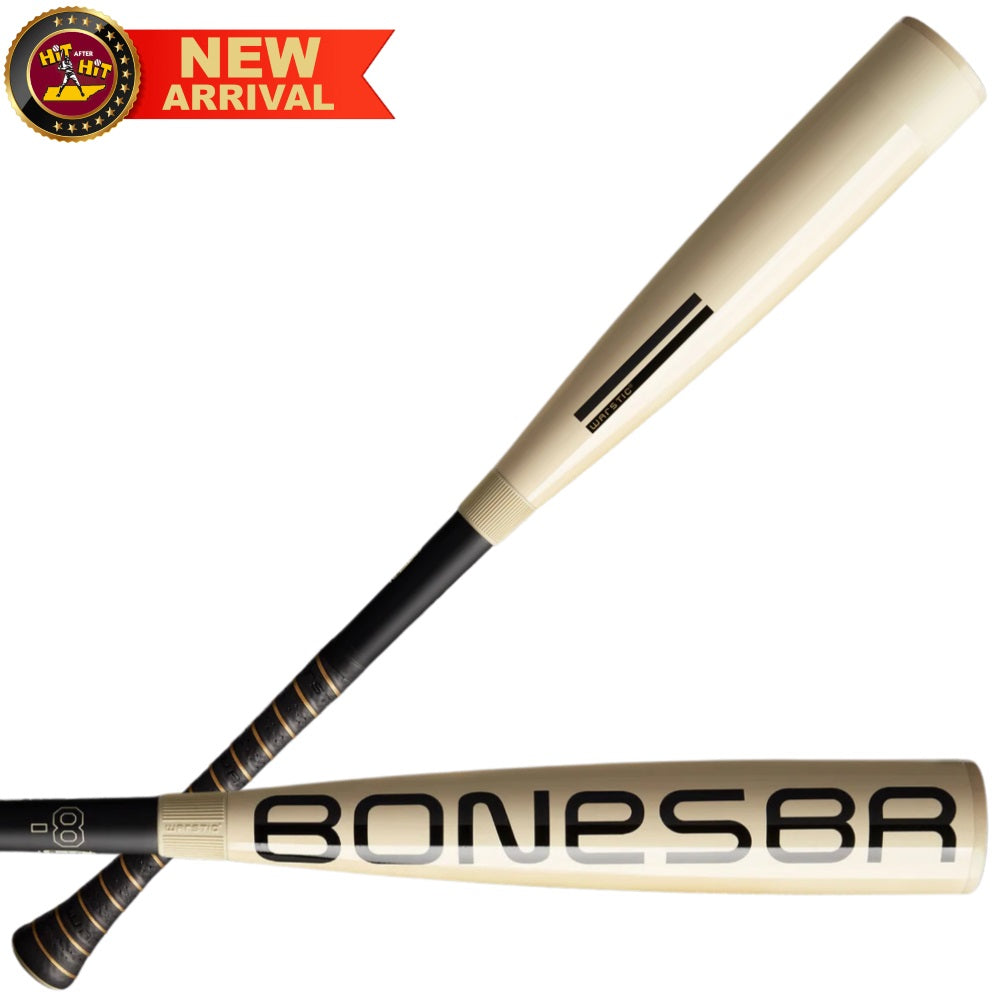 2025 WARSTIC BONESABER HYBRID -8 USSSA METAL BASEBALL BAT: MBBSH25WH8