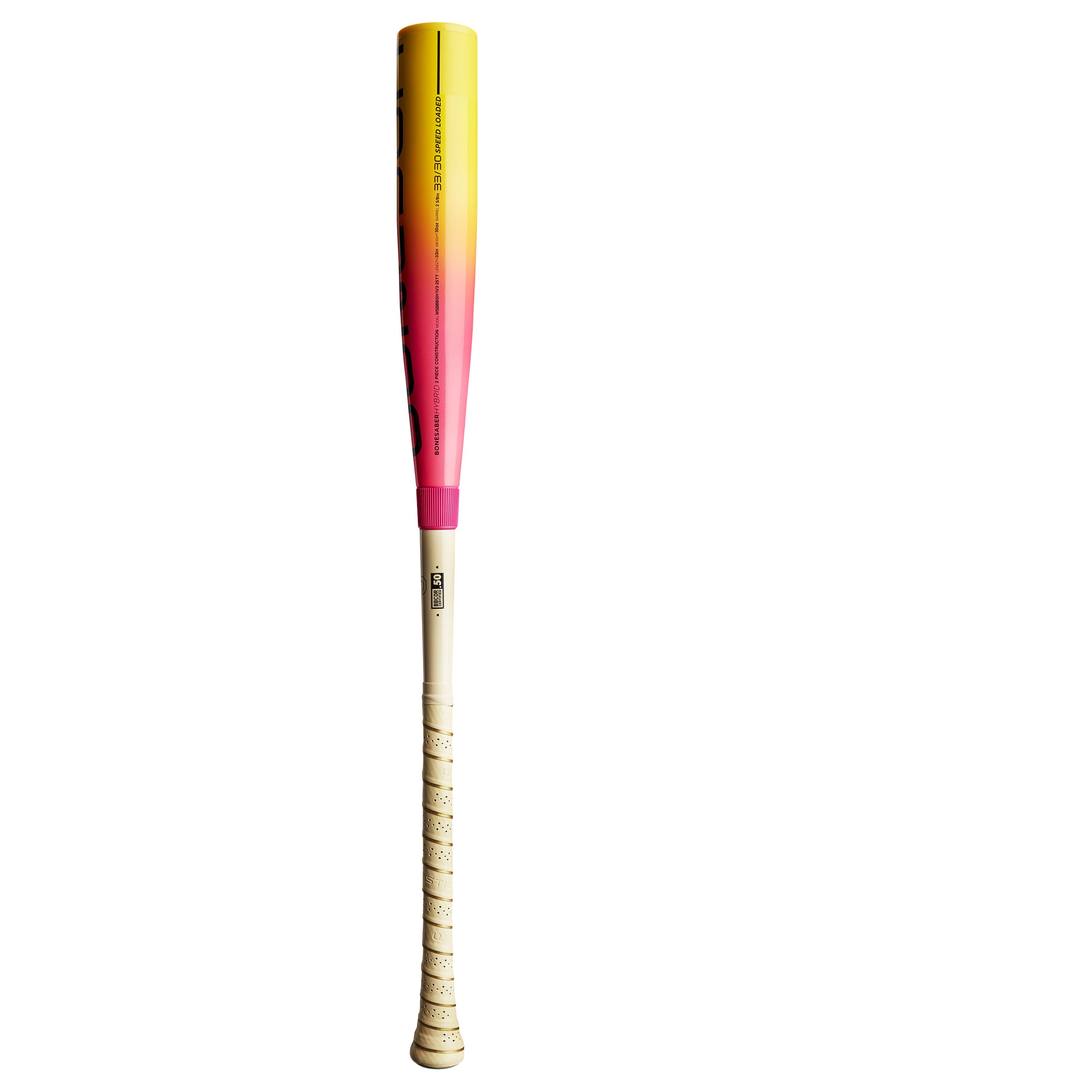 2025 Warstic Bonesaber Hybrid LE Tropic Thunder BBCOR Baseball Bat: MBBSRHB25TT3