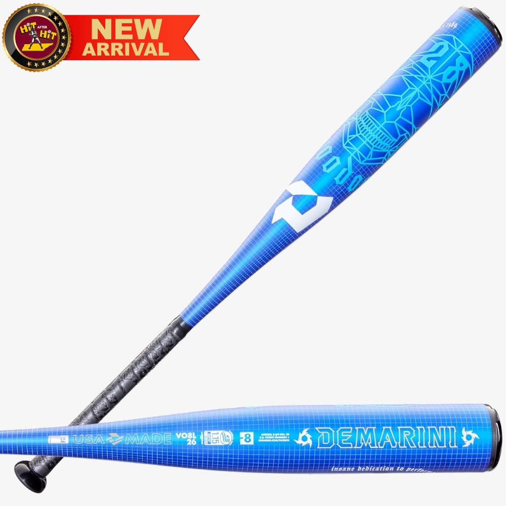 2026 DeMarini (-8) Voodoo® One 2 ¾” USSSA Baseball Bat: WBD2598010