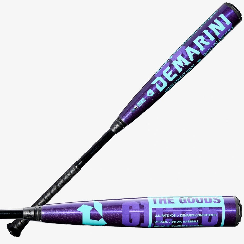 2026/1/4最終値下げ！スリーピングビューティターコイズ　ラリマー 2026 DeMarini The Goods™ Royal Purple Limited Edition (-3) BBCOR Baseb