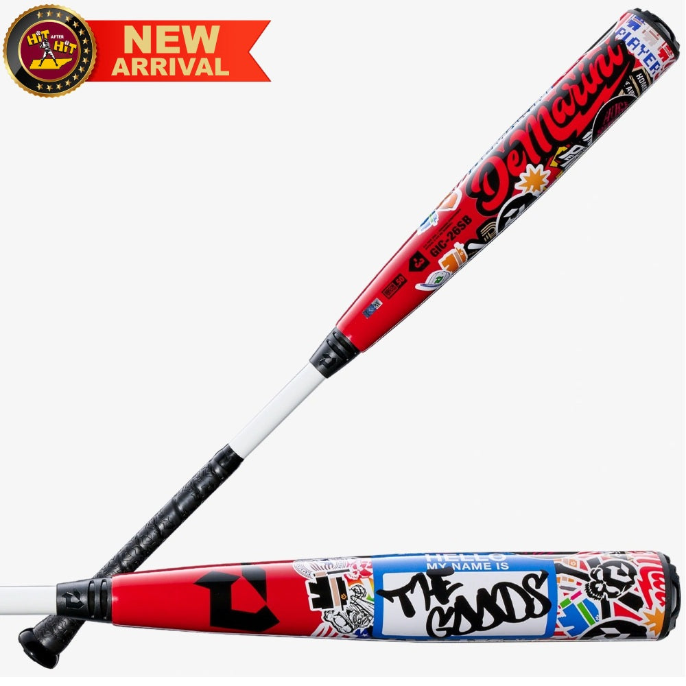 2026 DeMarini The Goods Sticker Bomb BBCOR Baseball Bat: WBD2653010