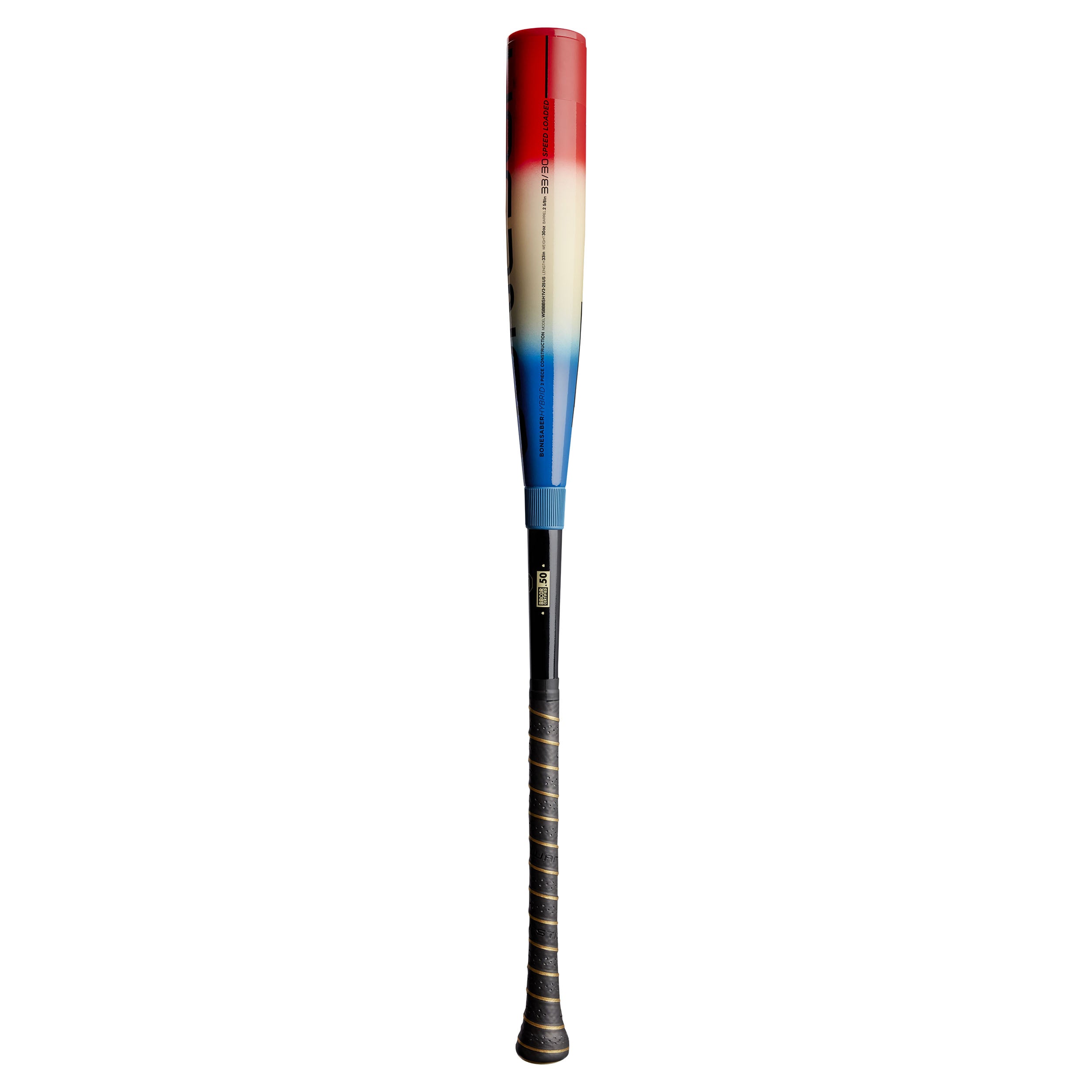 2025 Warstic Bonesaber Hybrid LE Lone Star -10 USA Baseball Bat: MBBSH25UBUSA