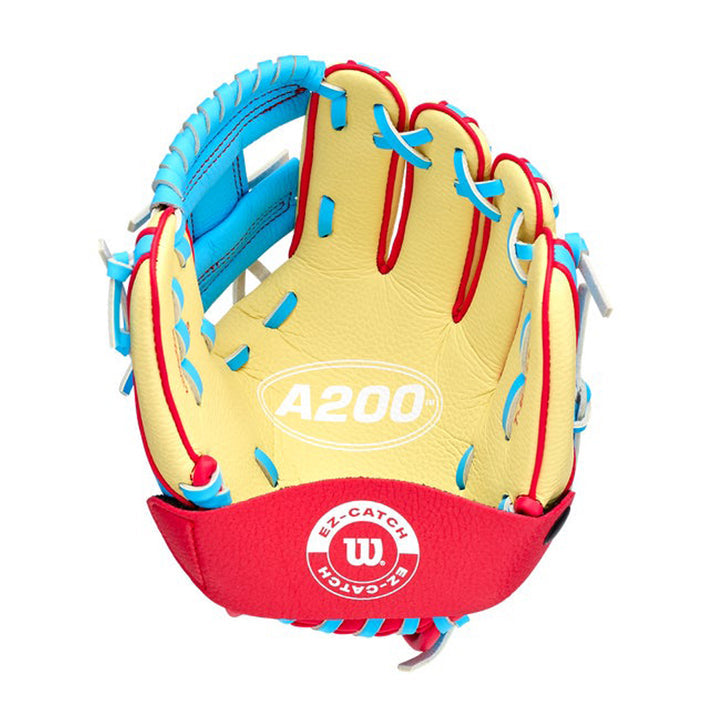 2027 Wilson A200® 9” EZ Catch Tee Ball Youth Baseball Glove: WBG18702RT9