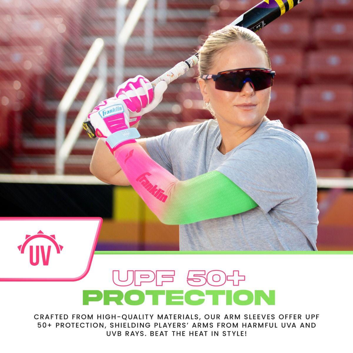 Franklin Watermelon Baseball Arm Sleeve