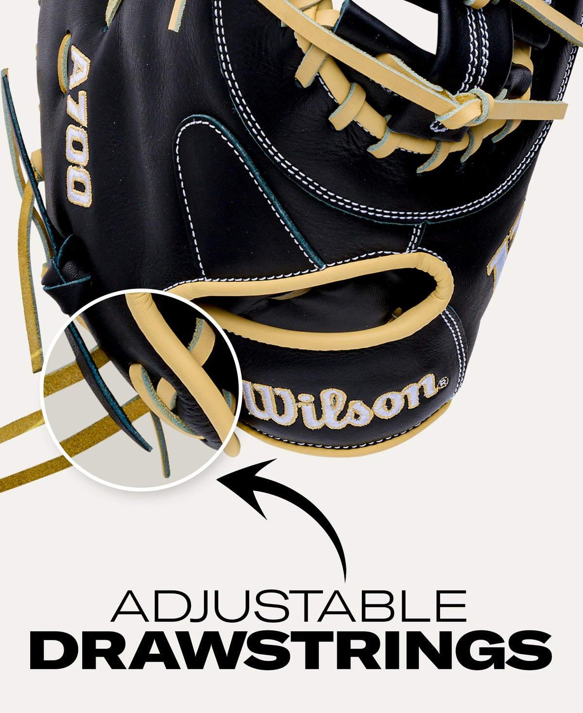 2027 Wilson A700® 12" First Base Mitt: WBG04801RT1620