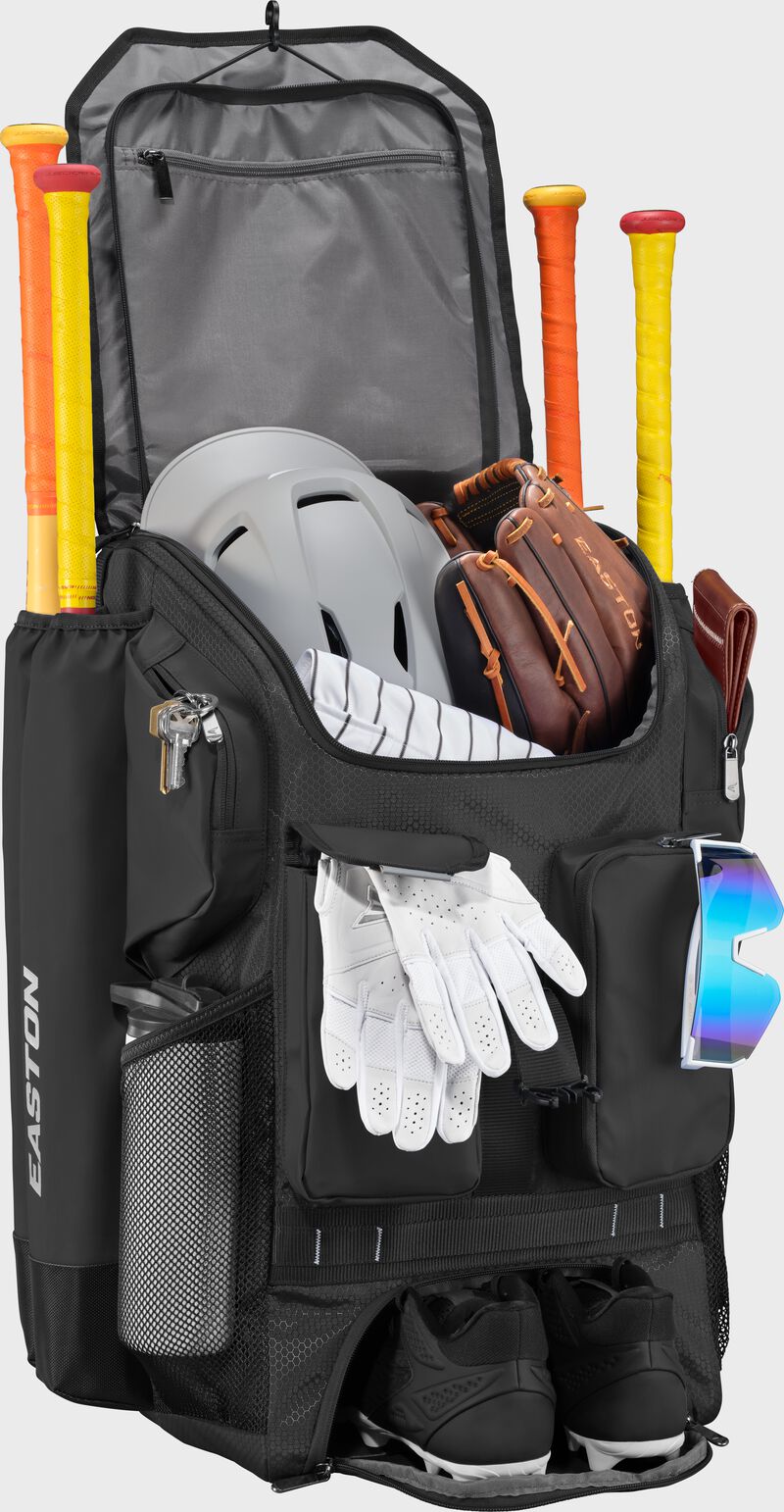 Easton 5-Tool Phenom Black Backpack: 5TPHENOMBP