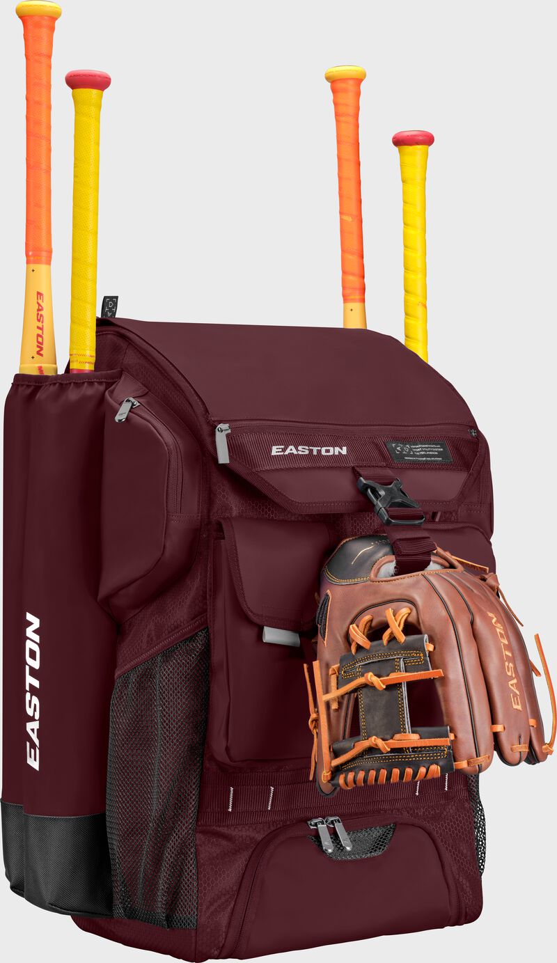 Easton 5-Tool Phenom Maroon Backpack: 5TPHENOMBP