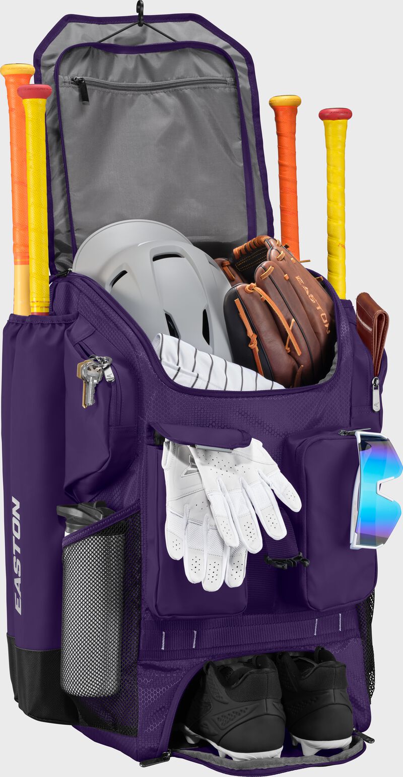 Easton 5-Tool Phenom Purple Backpack: 5TPHENOMBP
