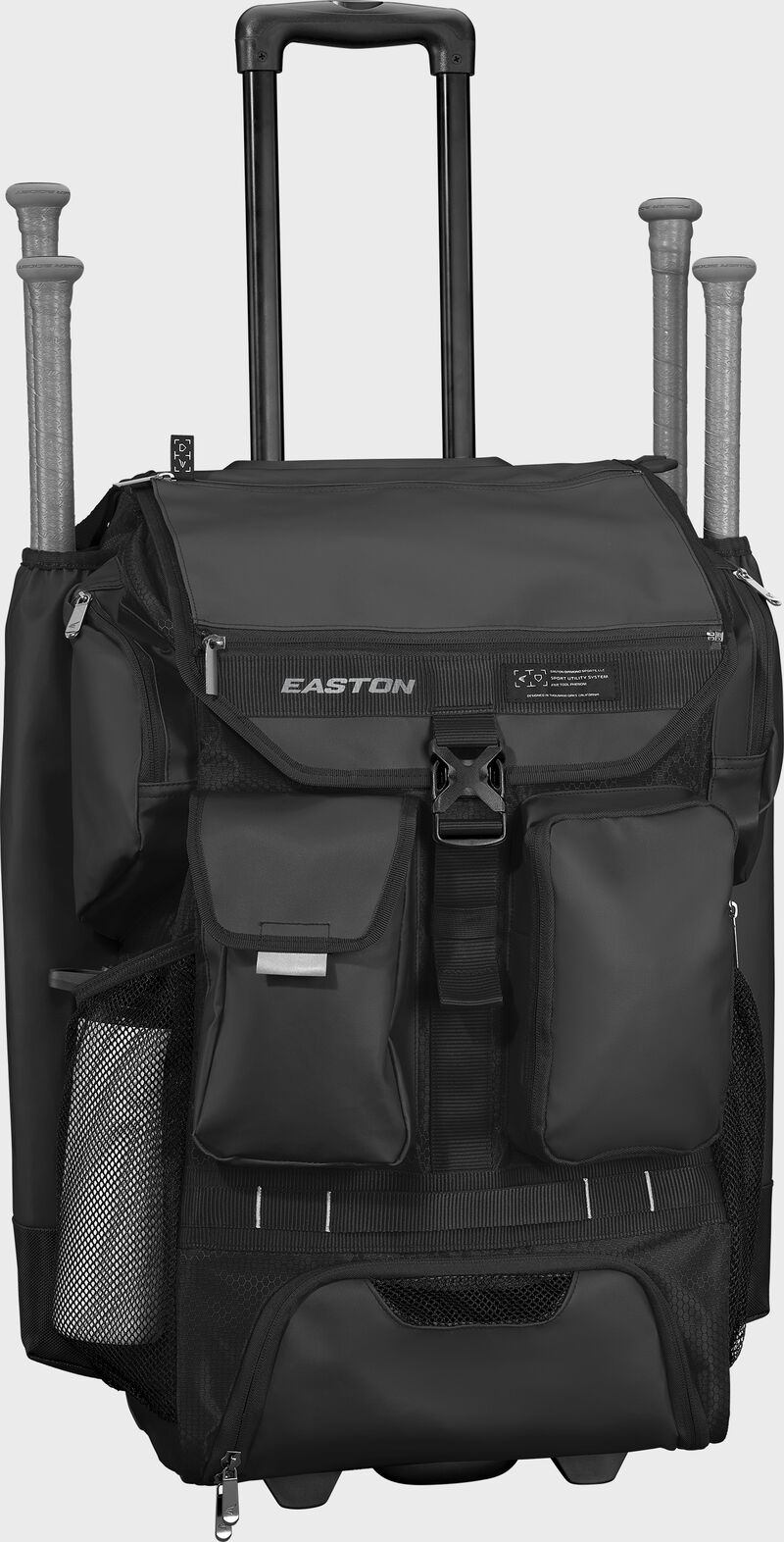 Easton 5-Tool Phenom Black Wheeled Bag: 5TPHENOMWB