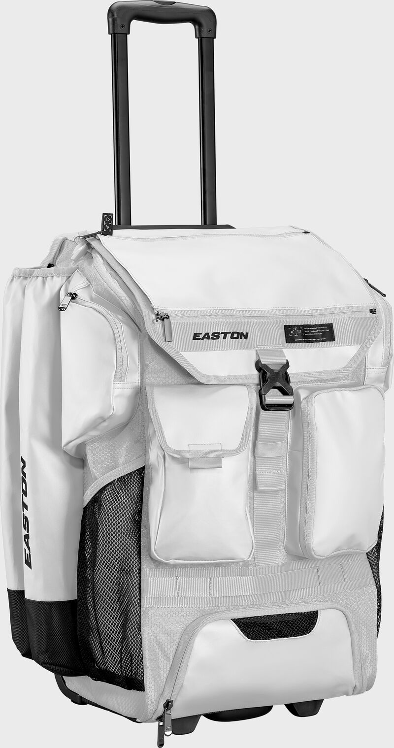 Easton 5-Tool Phenom White Wheeled Bag: 5TPHENOMWB