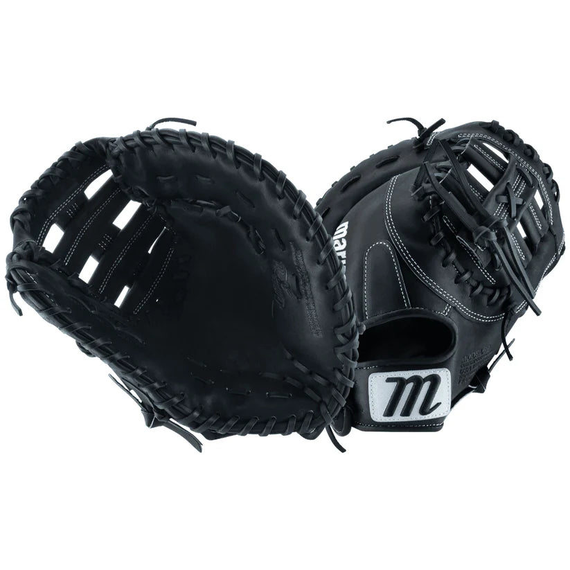 Marucci Cypress M Type 13" First Base Mitt: MFG3CY39S1-BK/WH