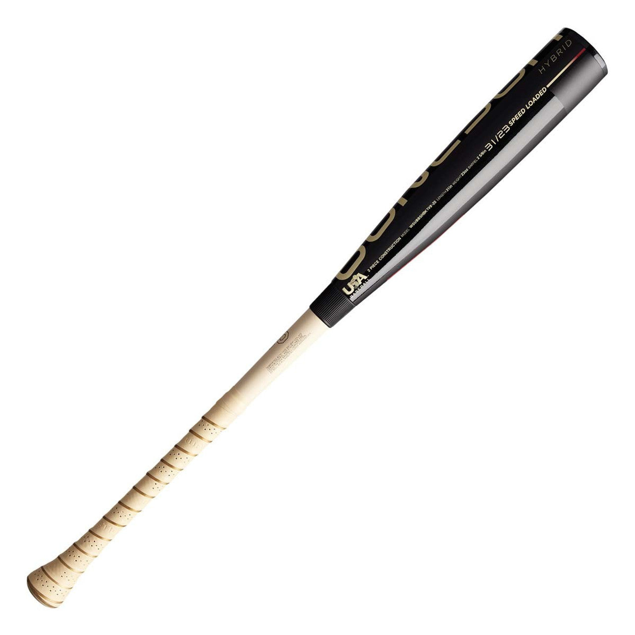 2025 Warstic Bonesaber Hybrid Black Cobra -8 USA Baseball Bat: MBBSH25UBBK8