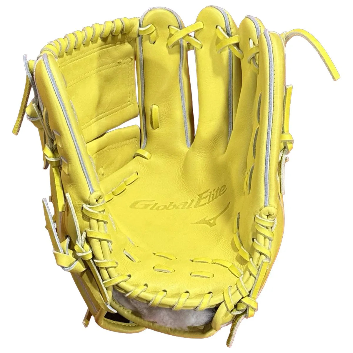 Mizuno Global Elite 軟式用グローブ 青/黄 軟式用【グローバル