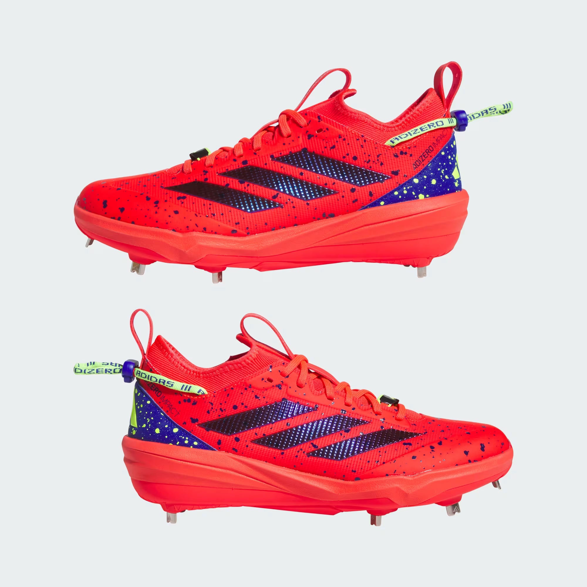 Adizero Impact 2.0 Shades Baseball Metal Spikes: JH9139