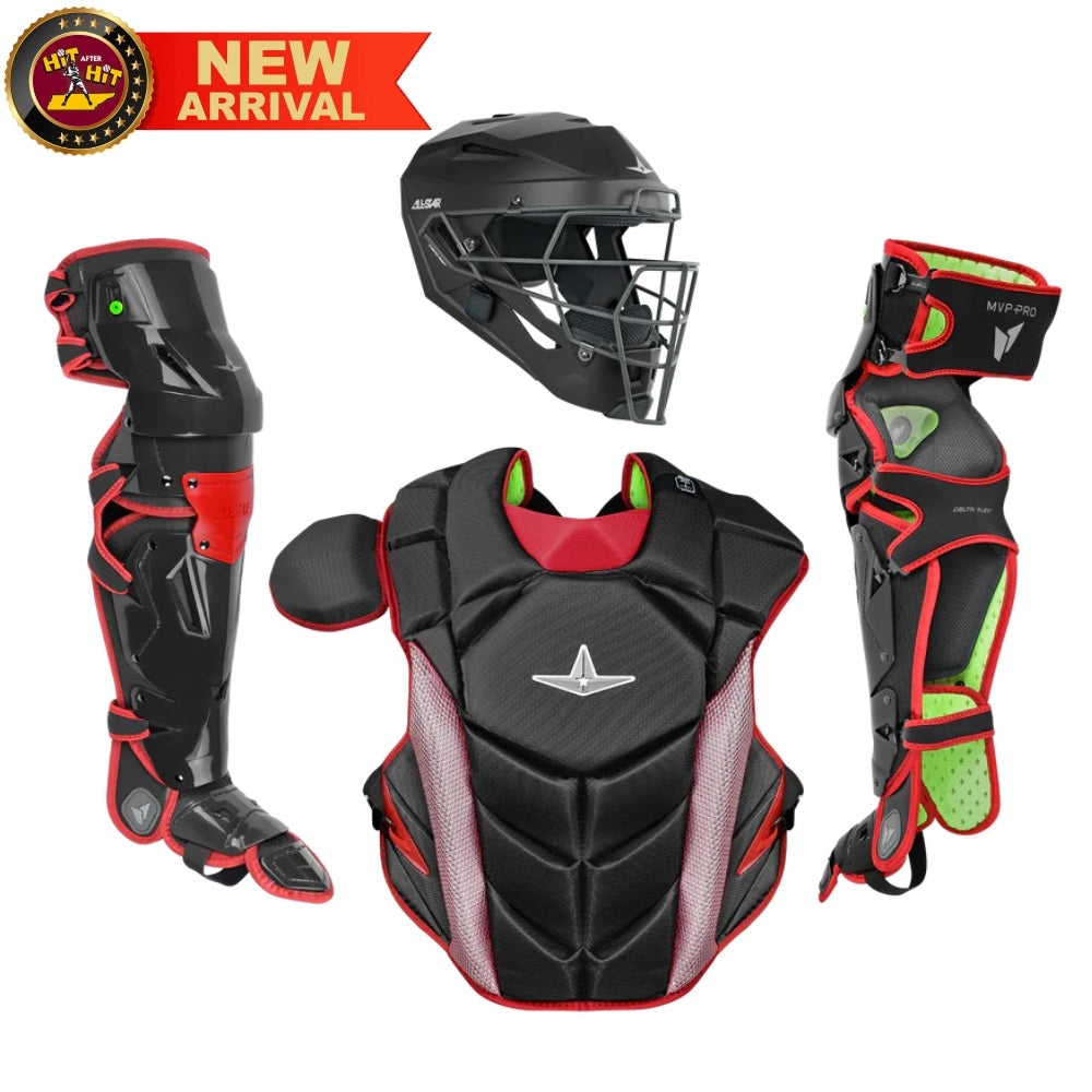 All Star MVP-PRO Series™ Adult Catching Kits: CKCC-5-LGE-BK_SC