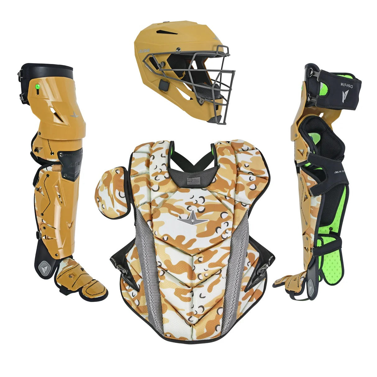 All Star MVP-PRO Series™ Honor Drops Adult Catching Kits: Armed Forces