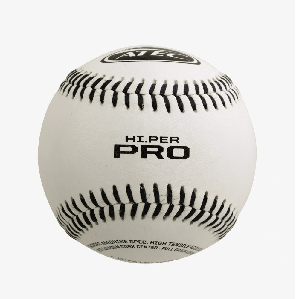 Atec Hi.Per Pro - Leather Flat Seam Baseball: WTATBL01B12
