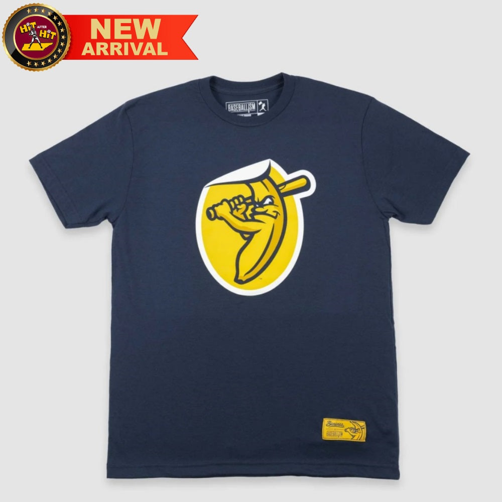 Banana Sticker T-shirt - Baseballism X Savannah Bananas (Men's)