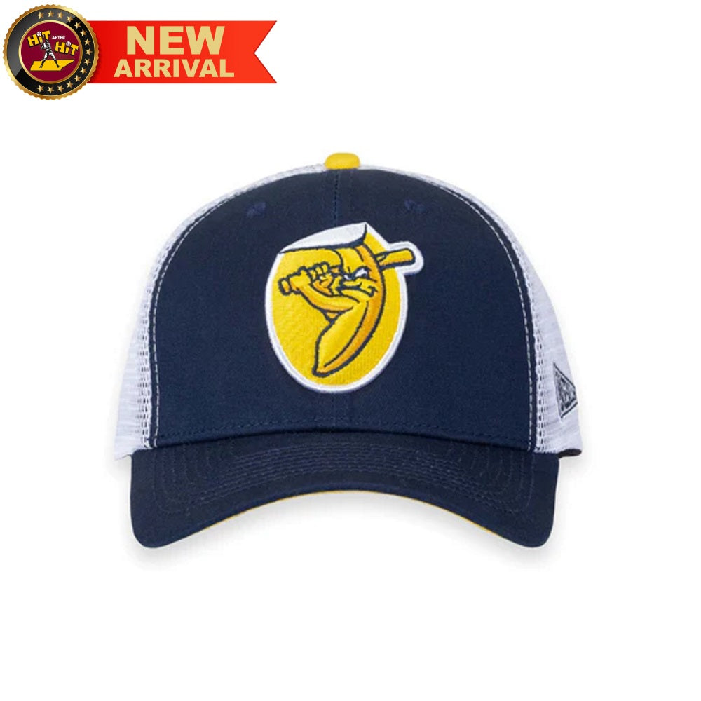 Banana Sticker Trucker Cap - Baseballism X Savannah Bananas