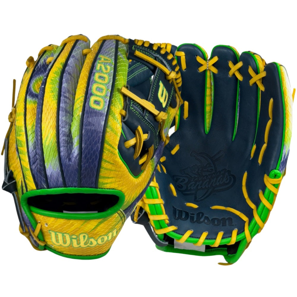 Wilson Custom Savannah Bananas Tie Dye A2000 1786 11.50" Baseball Glove: WBW102222115