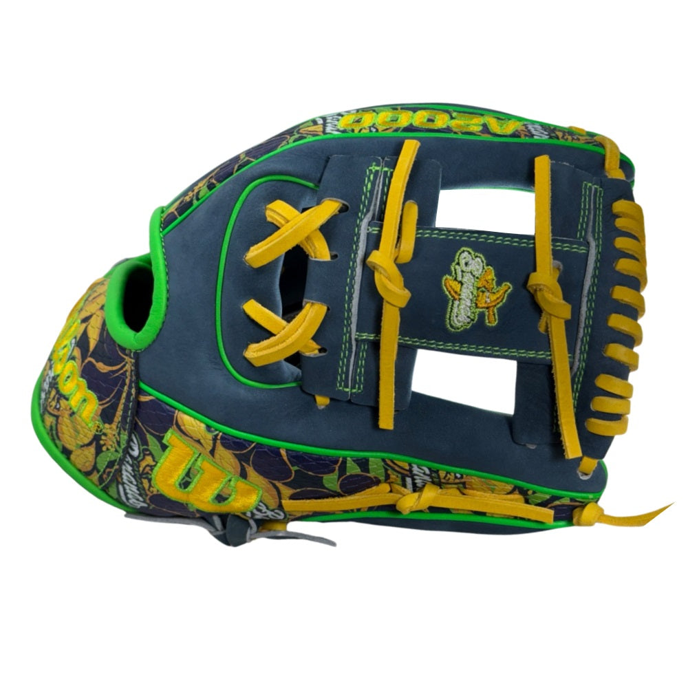 Wilson Custom Savannah Bananas Hawaiian A2000 1786 11.50" Baseball Glove: WBW102220115